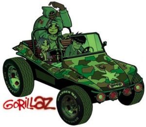 Обложка альбома Gorillaz - Gorillaz